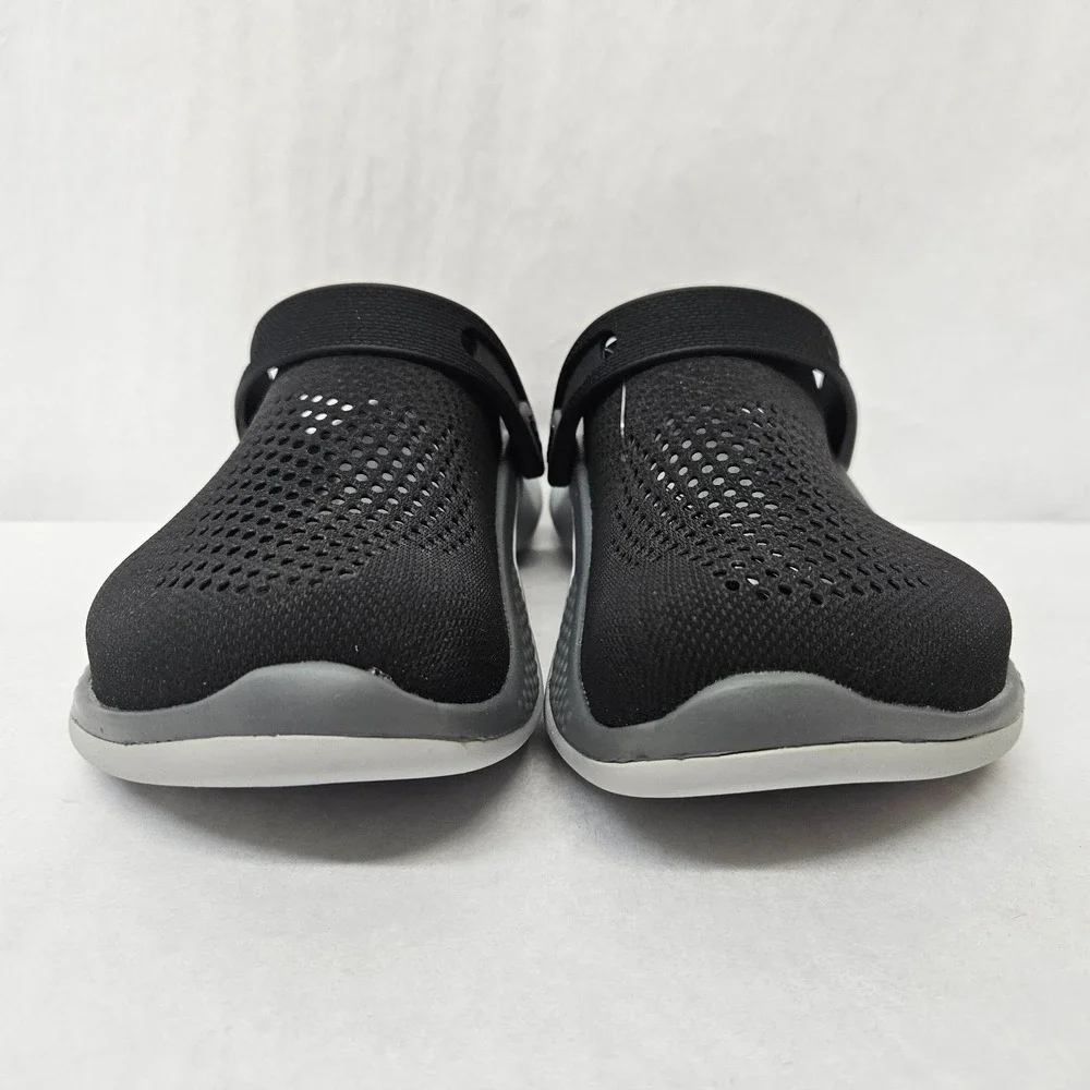 Crocs LiteRide 360 Clog 206708-0DD Black Slate Grey Mens 5